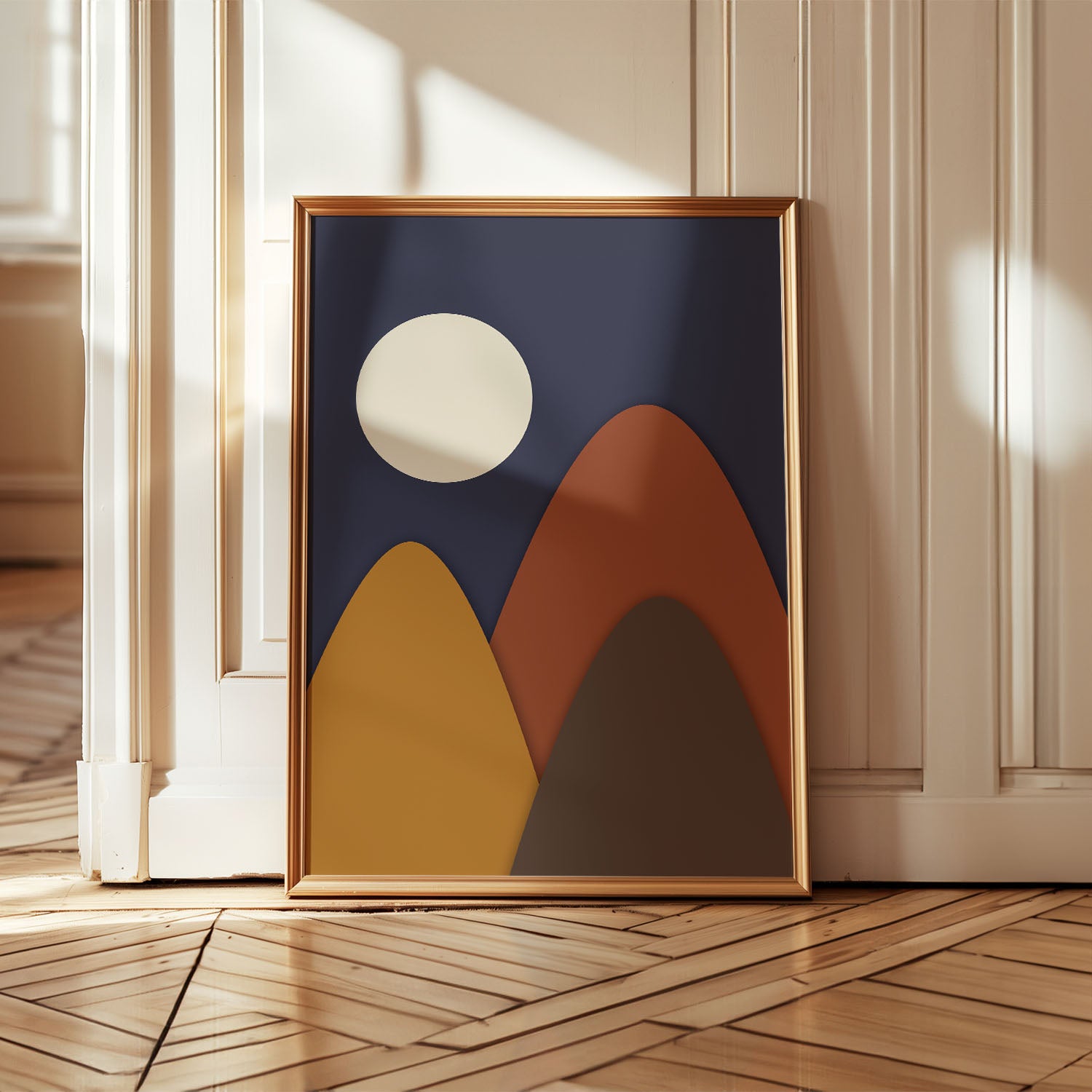 Follow the Moon Art Print