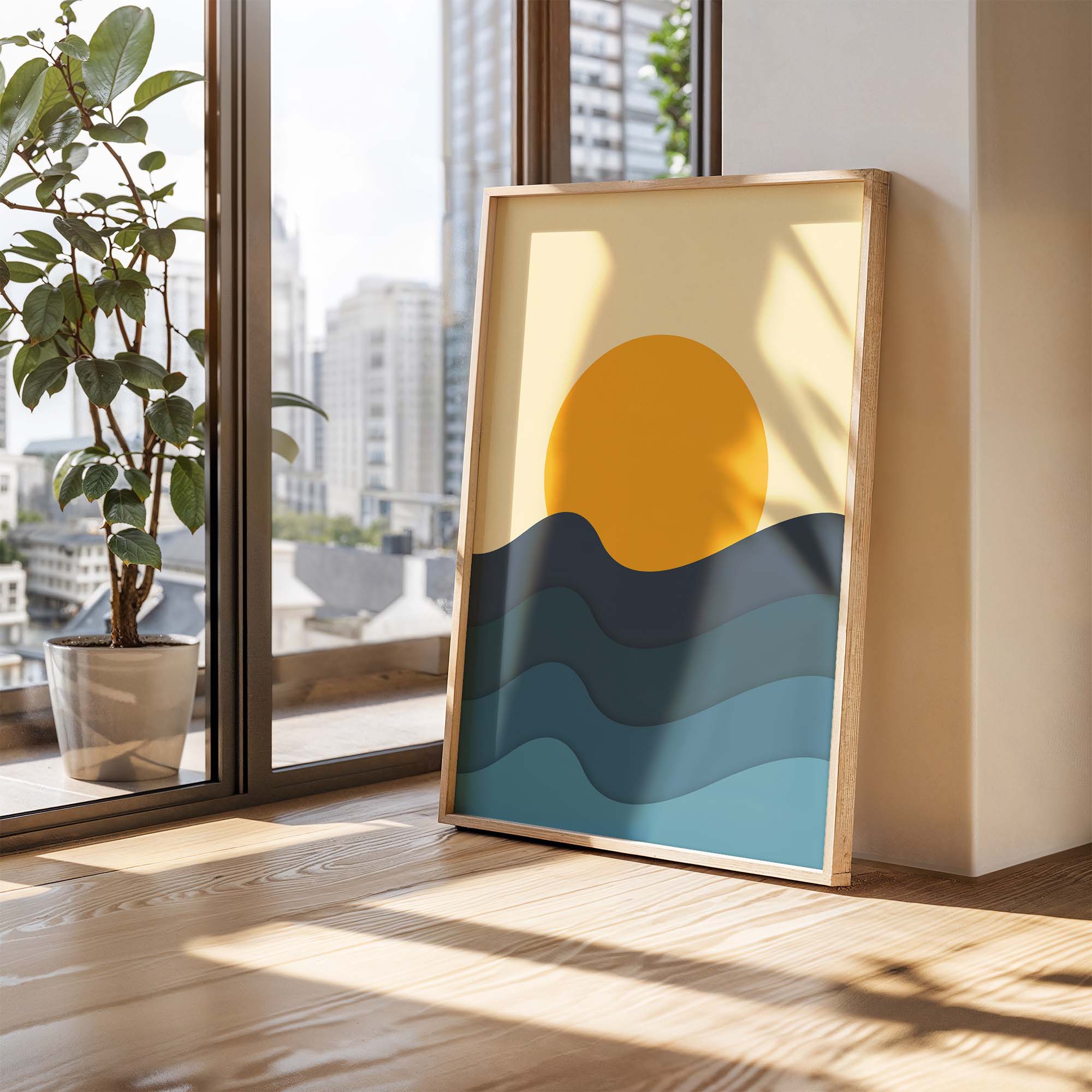 Follow the Sun Art Print