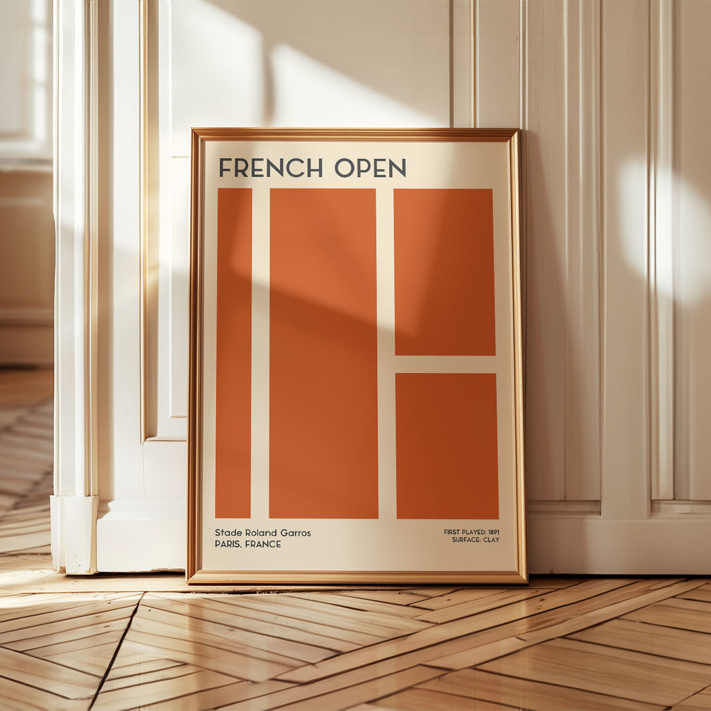 Grand Slam Art Prints | Set of 4