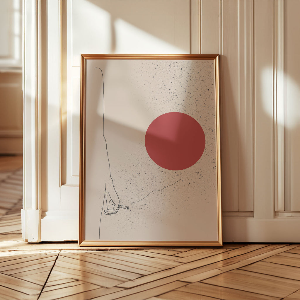 Fume Art Print