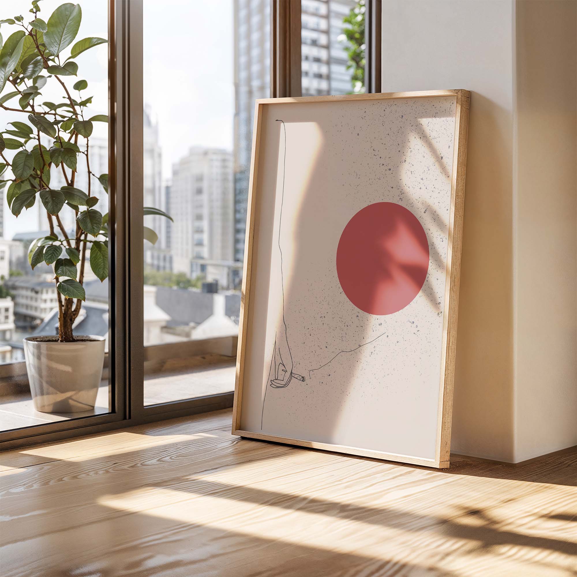 Fume Art Print