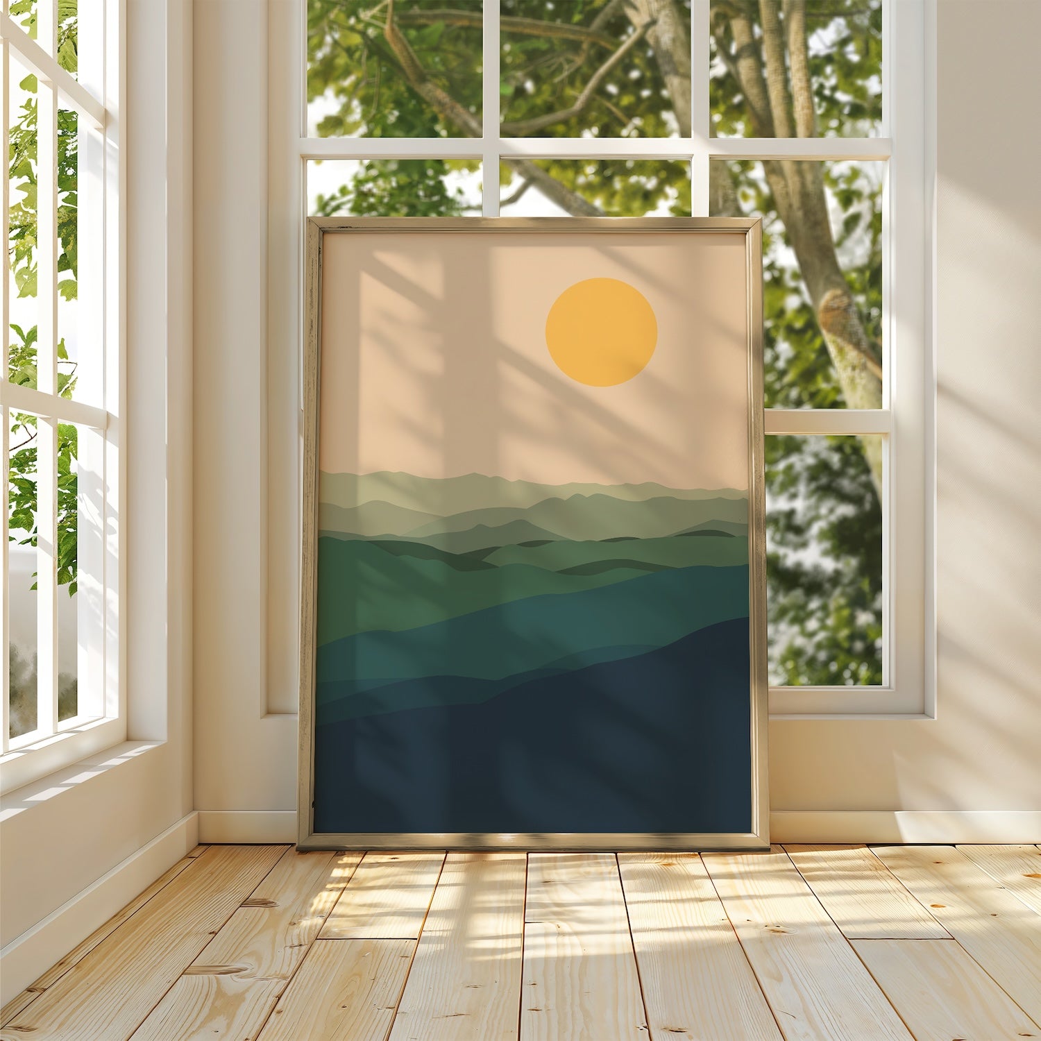 Greener Lands Art Print
