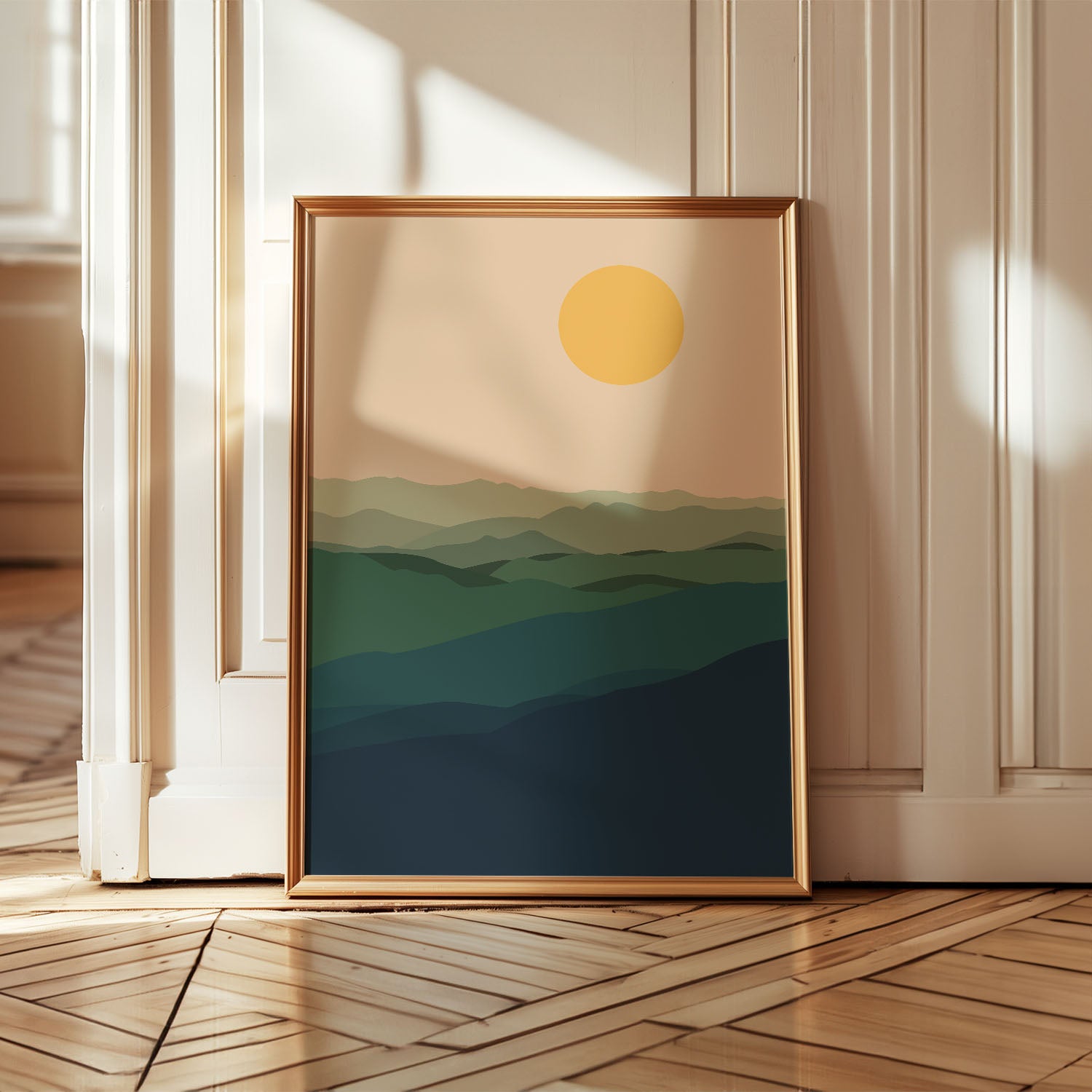 Greener Lands Art Print
