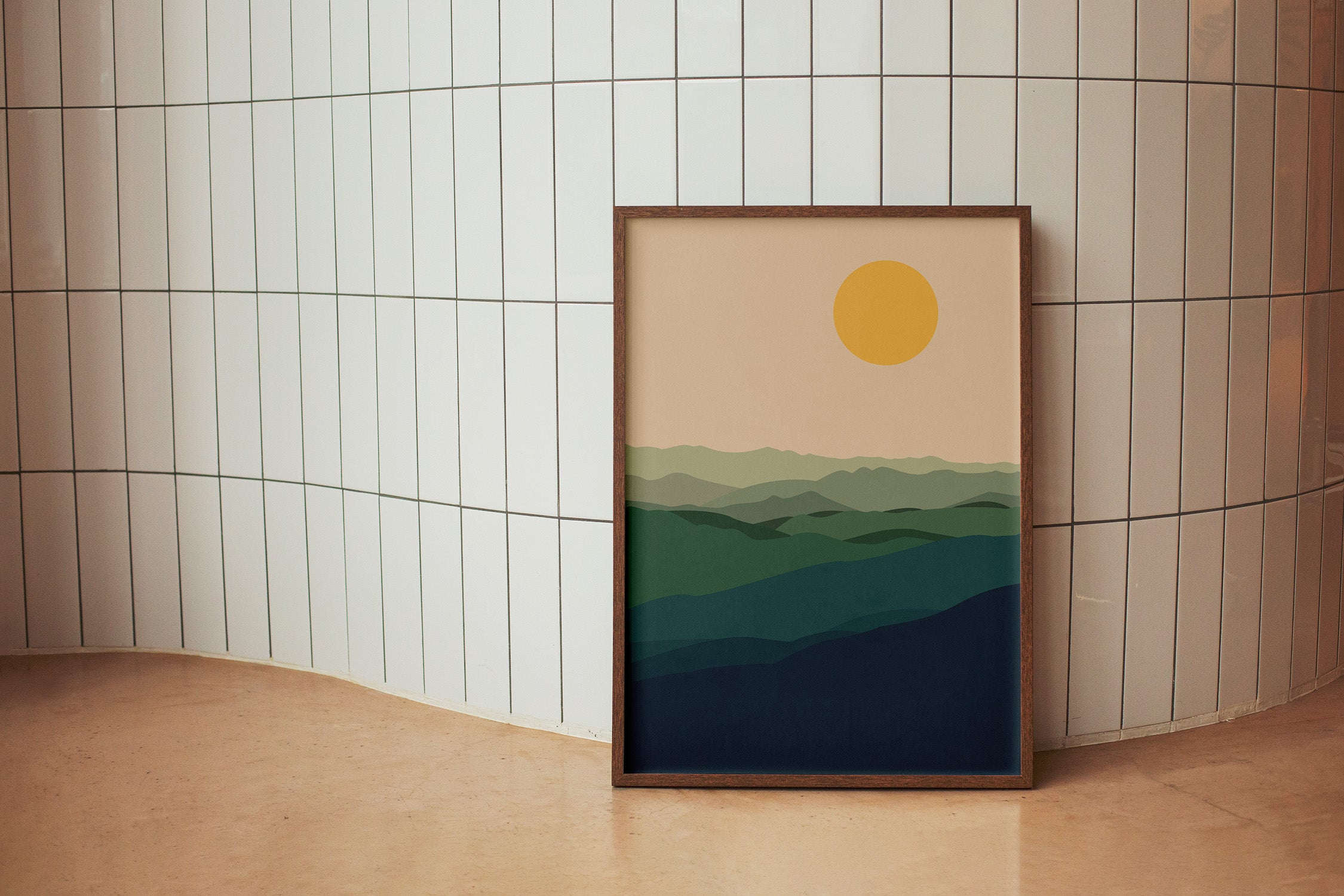 Greener Lands Art Print
