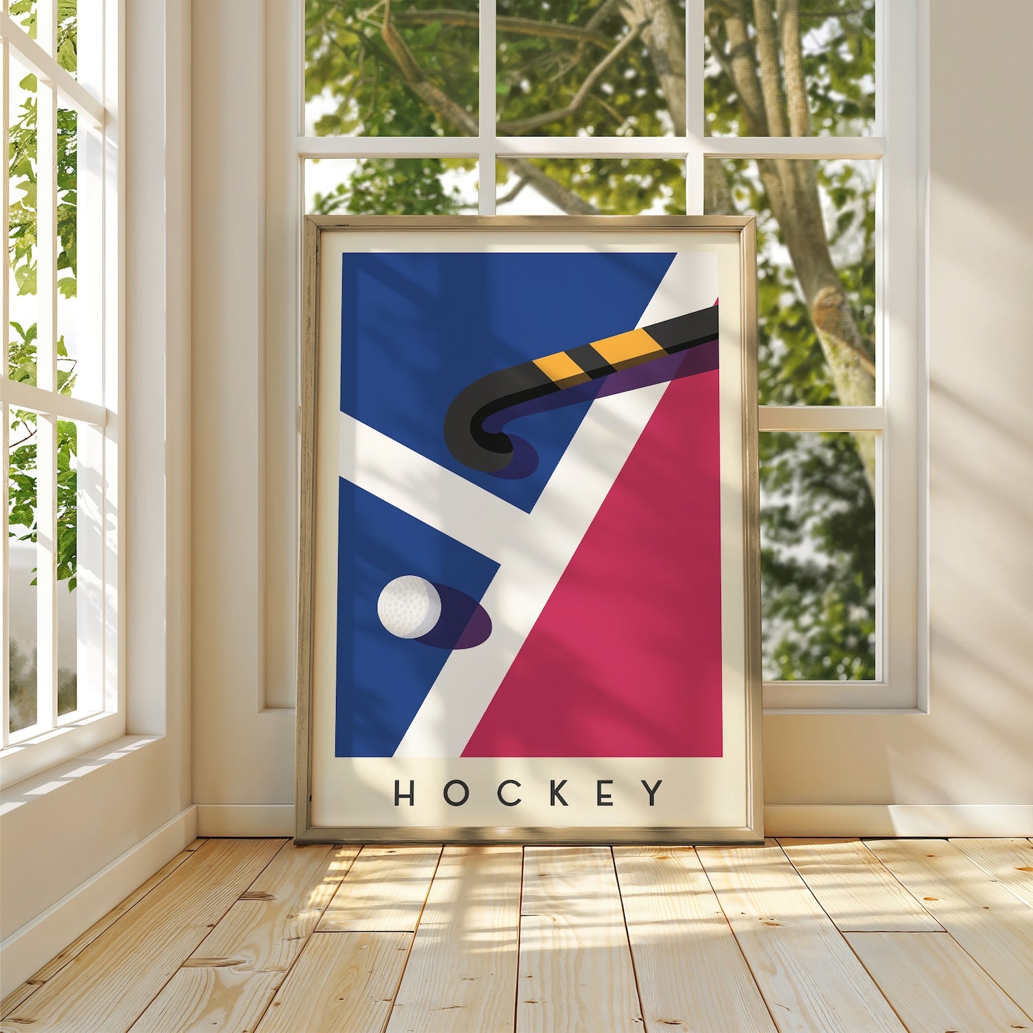 Hockey Art Print