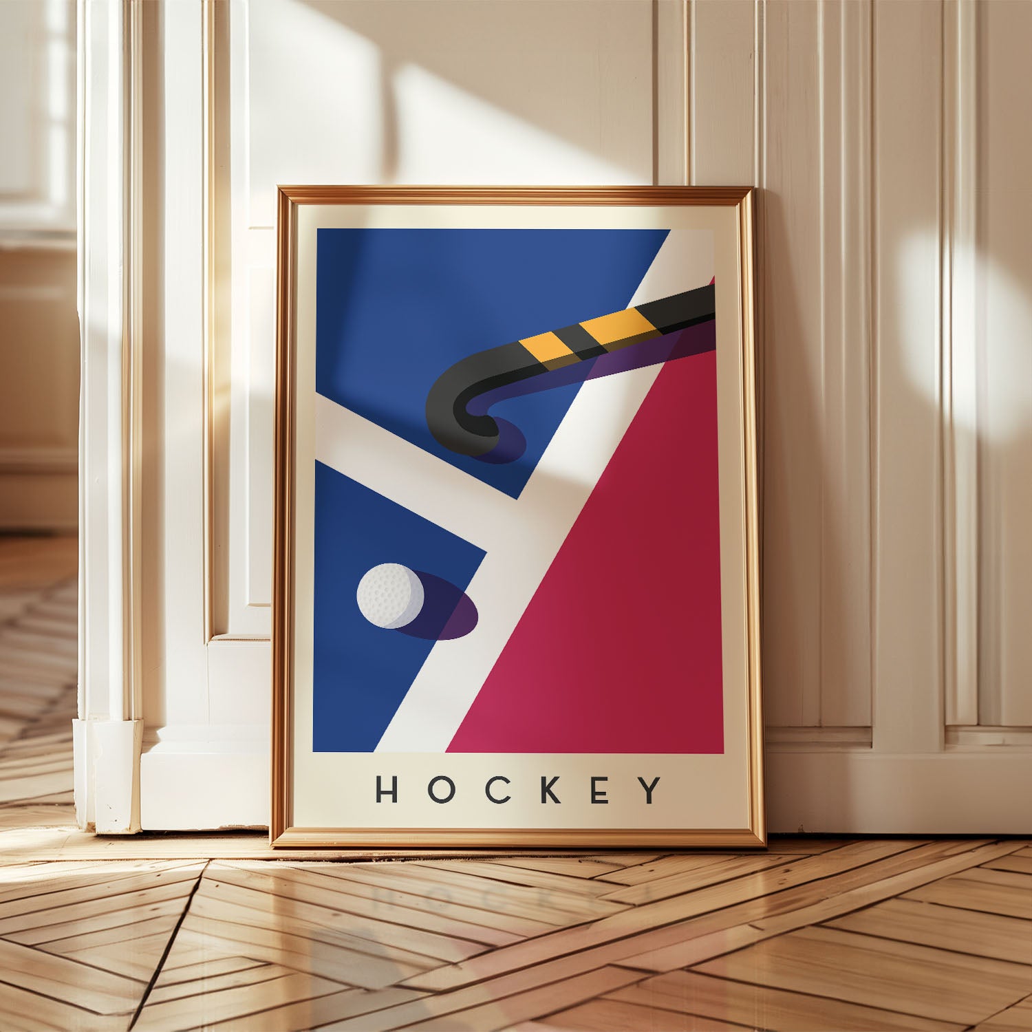 Hockey Art Print
