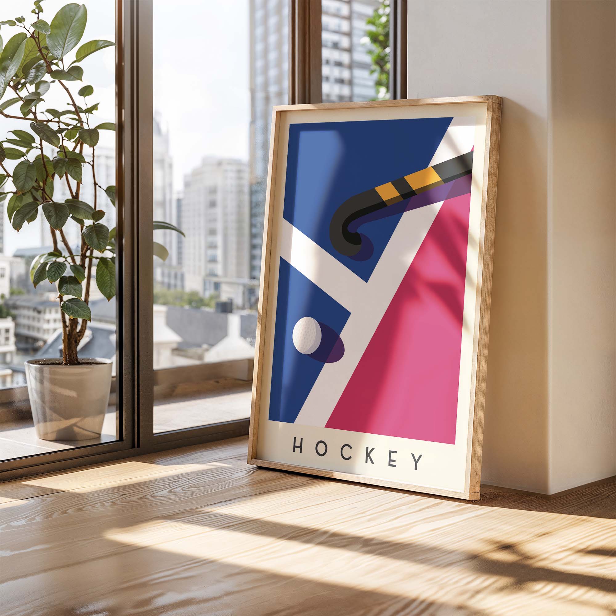Hockey Art Print