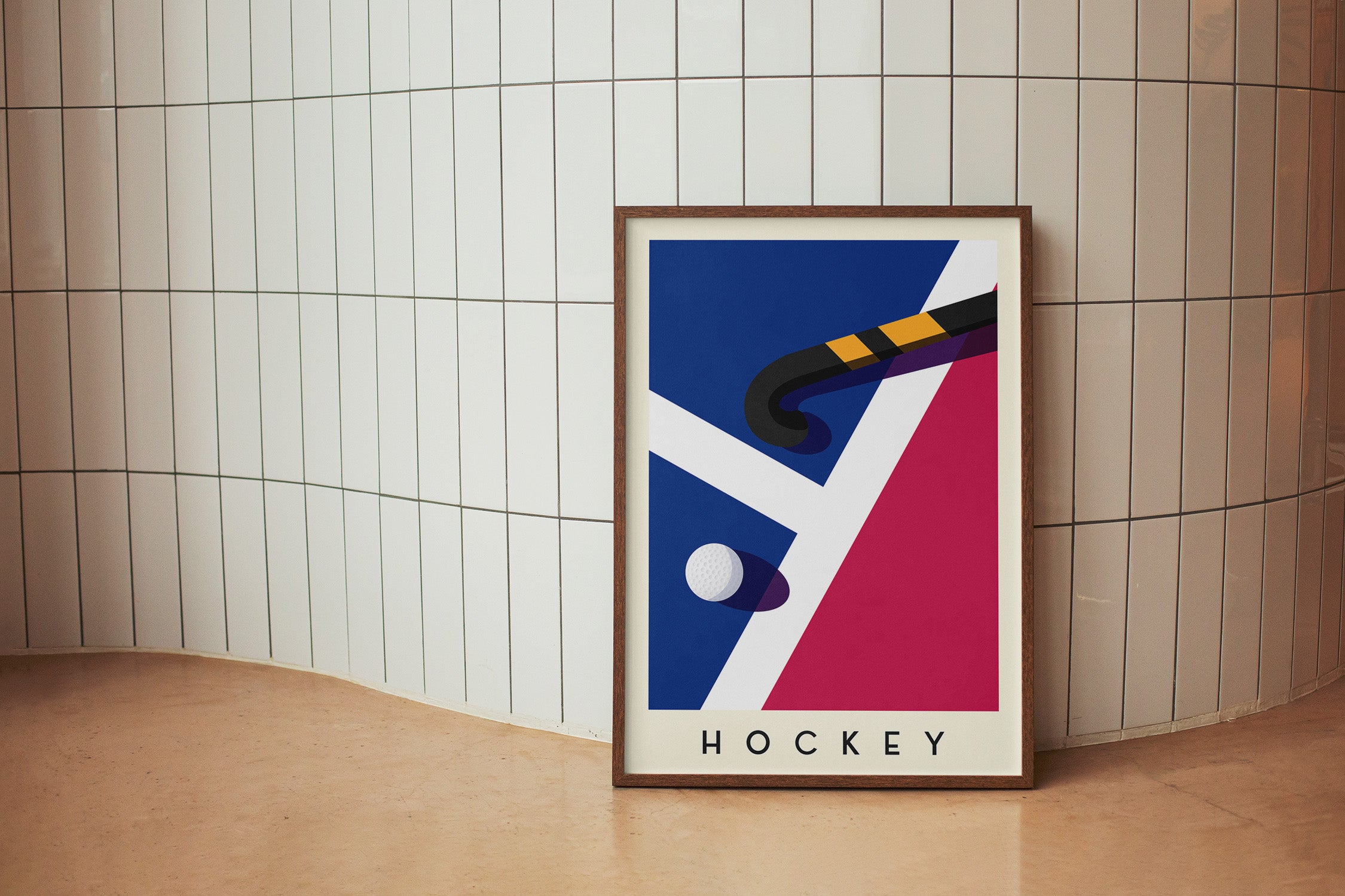 Hockey Art Print