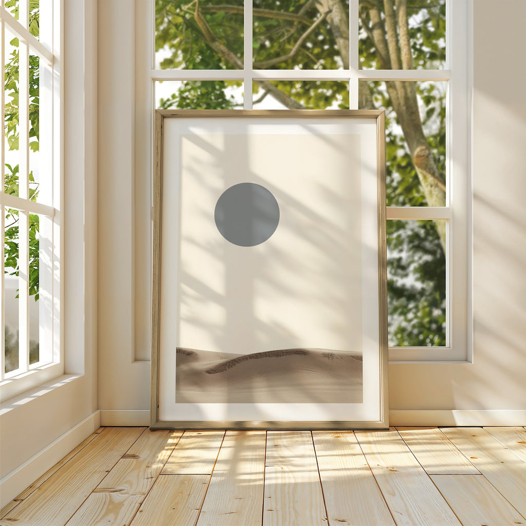 Desert | Nature Eclipse Art Print