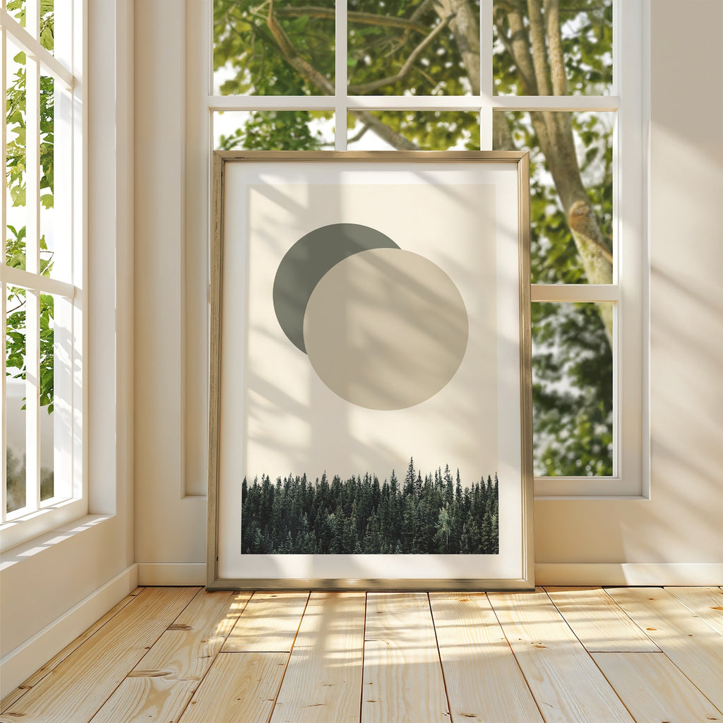 Forest | Nature Eclipse Art Print