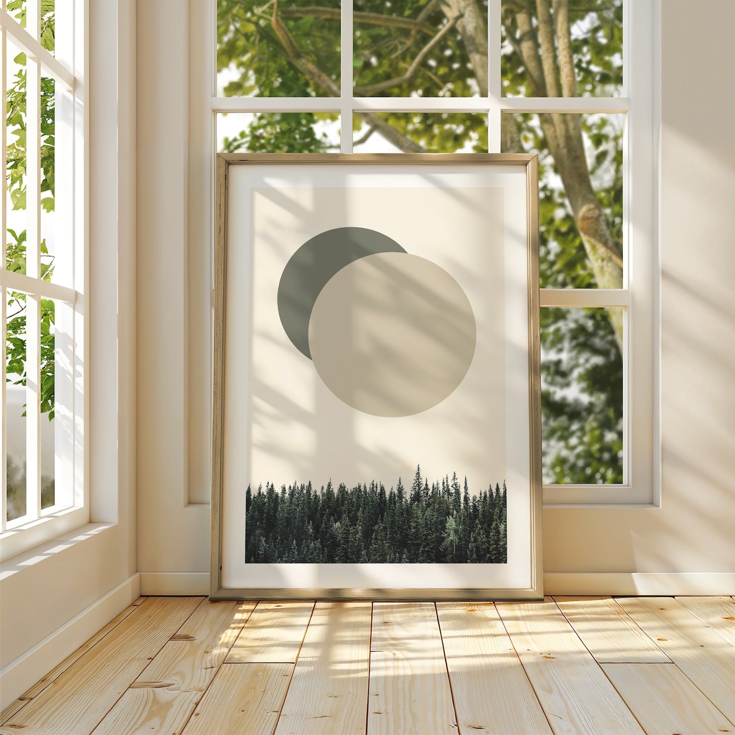 Forest | Nature Eclipse Art Print