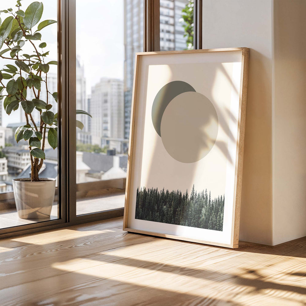 Forest | Nature Eclipse Art Print