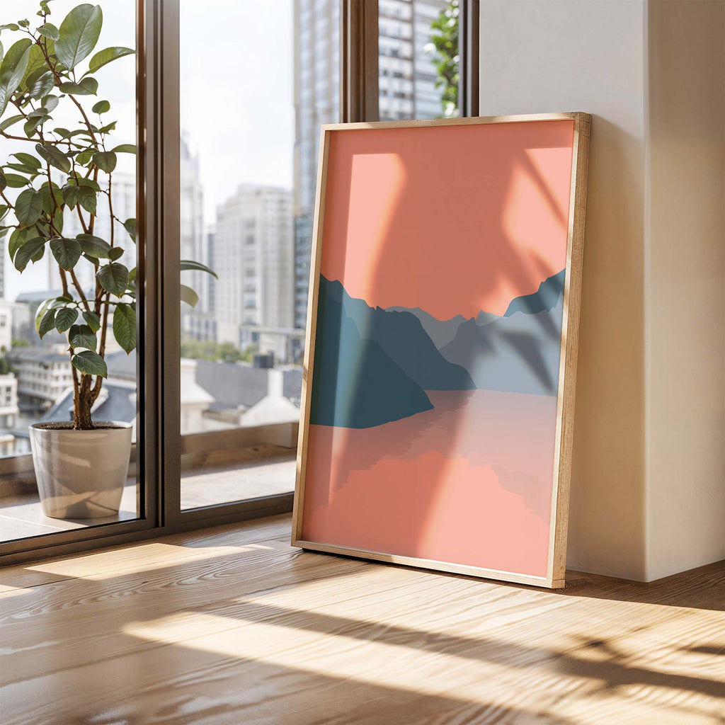 Nordic Dusk Art Print