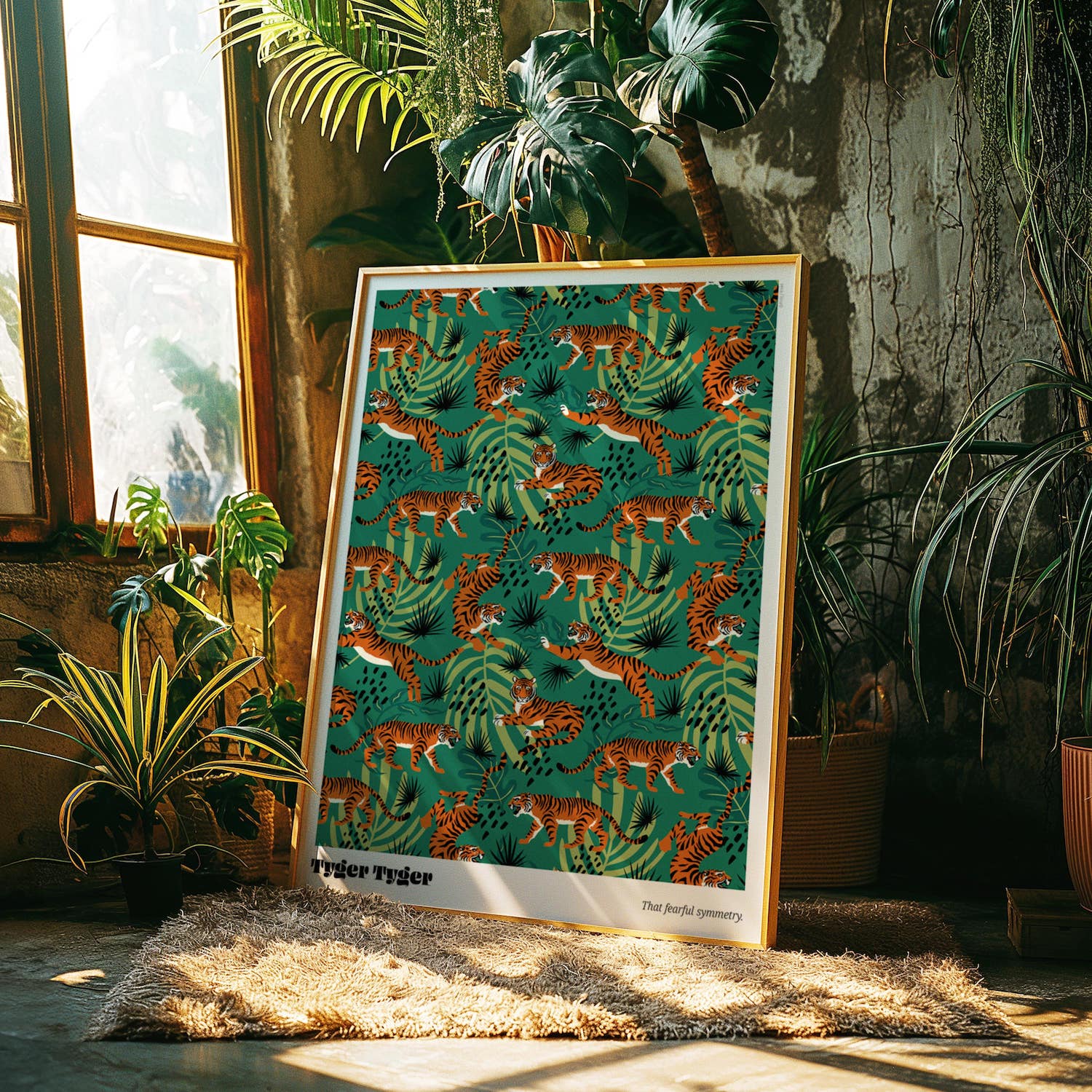 Tyger Tyger Print | The Pattern Gallery Art