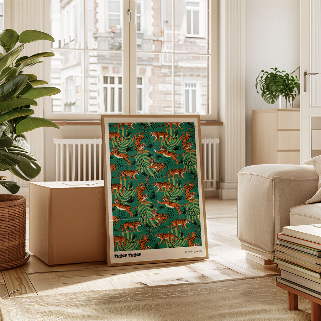 Tyger Tyger Print | The Pattern Gallery Art