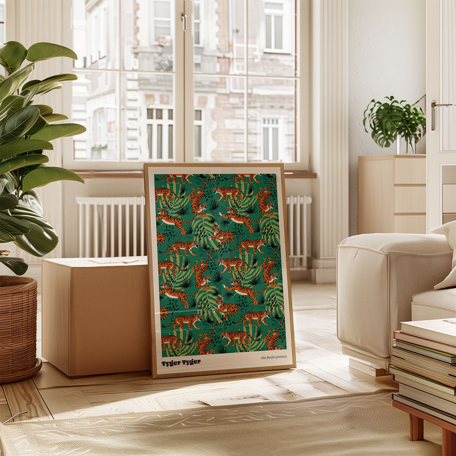 Tyger Tyger Print | The Pattern Gallery Art