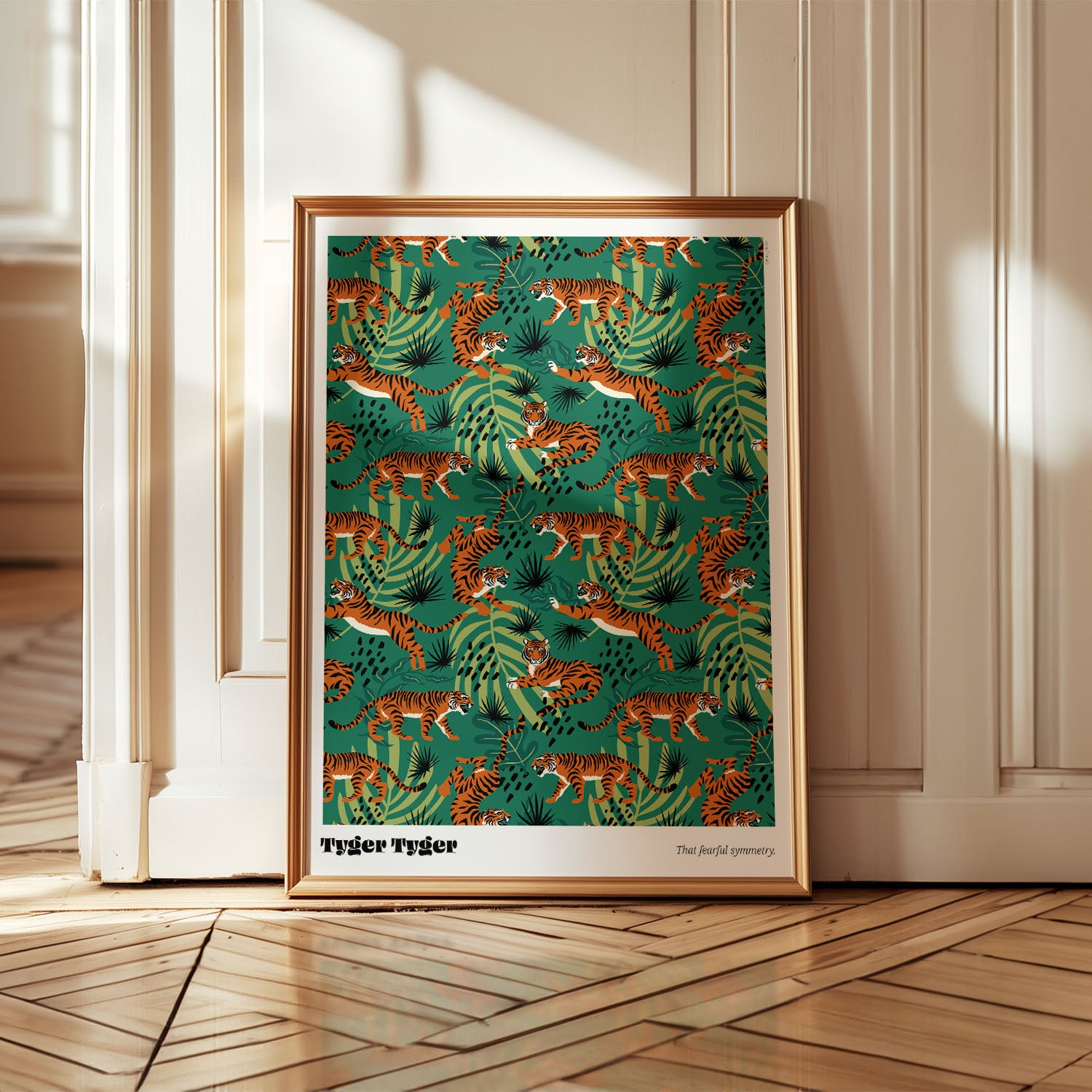 Tyger Tyger Print | The Pattern Gallery Art