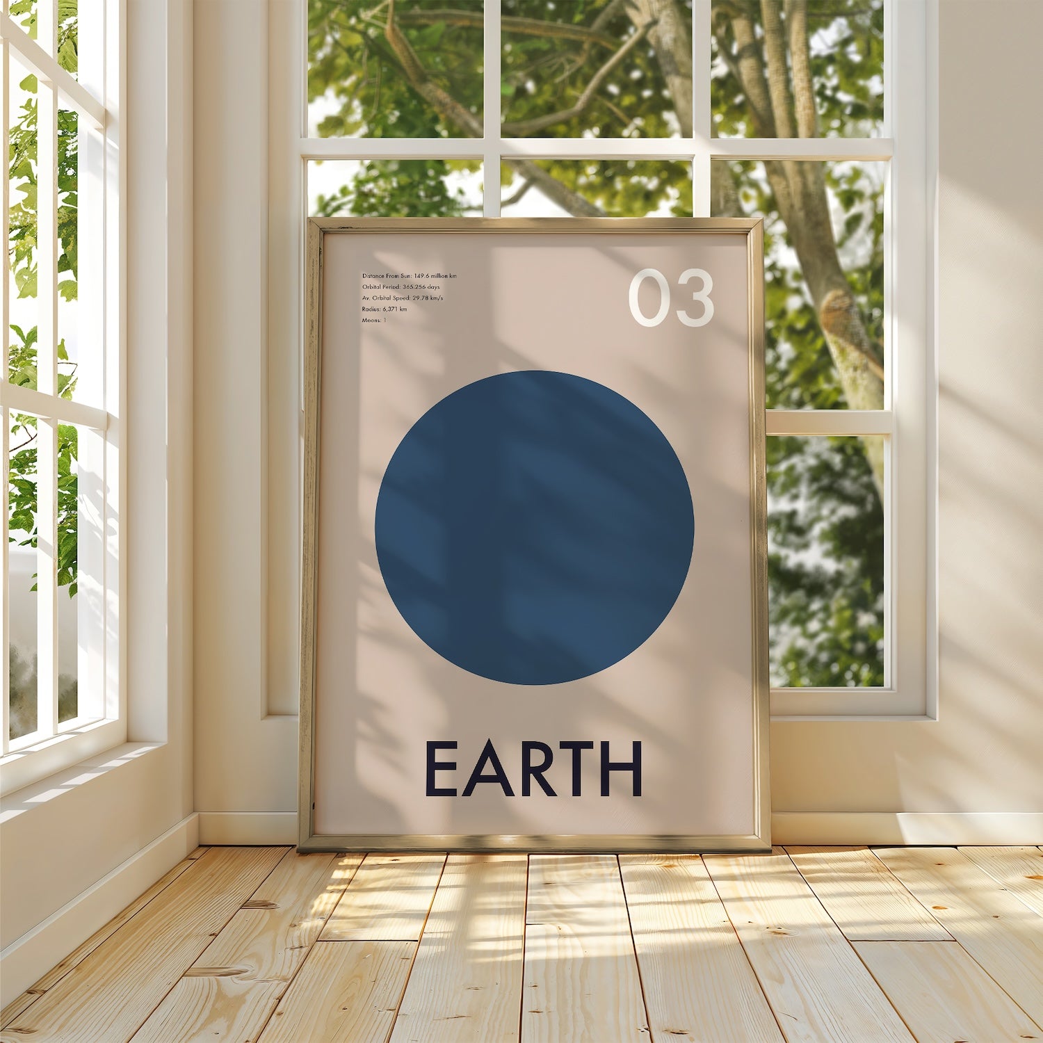 Planet Earth Art Print