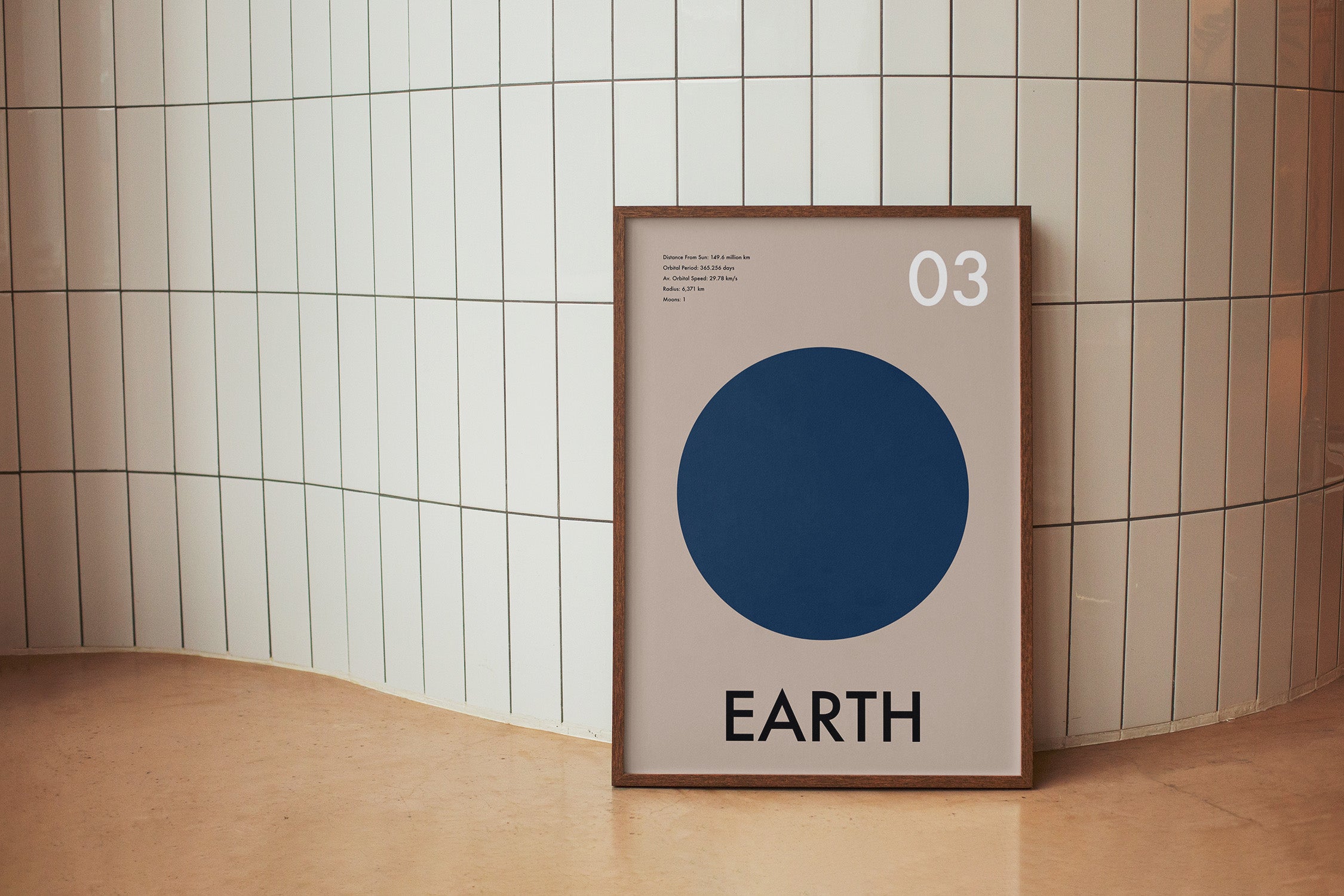 Planet Earth Art Print