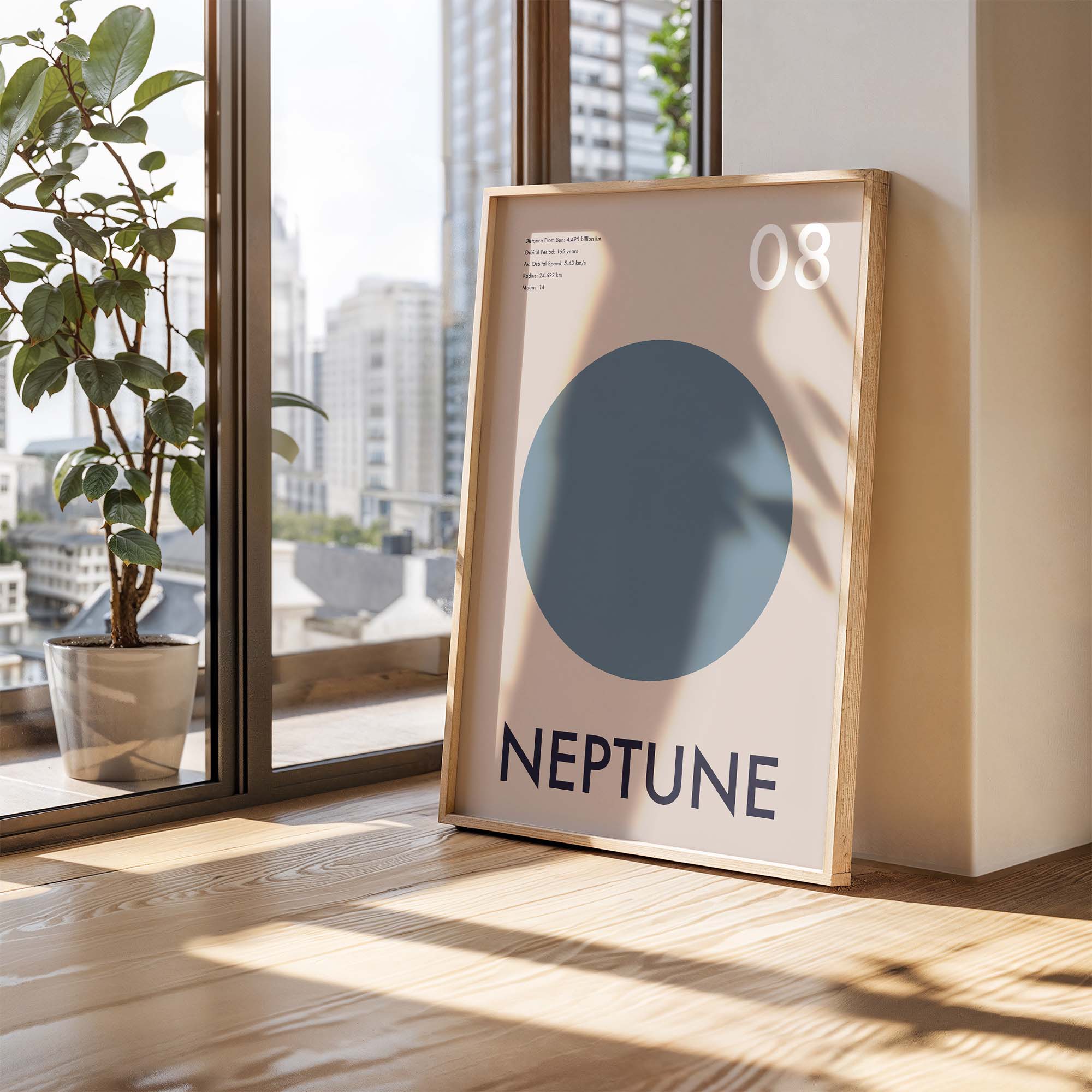 Planet Neptune Art Print
