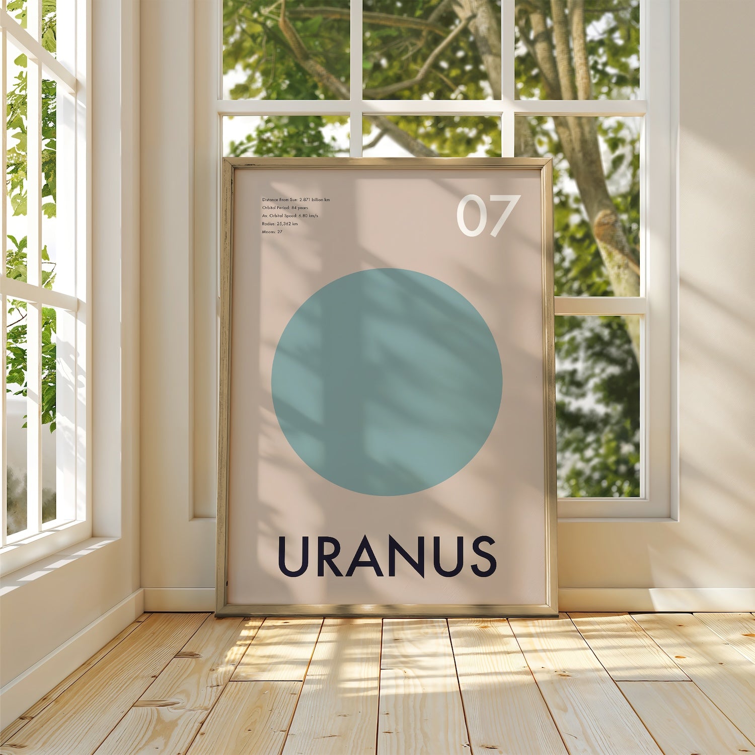 Planet Uranus Art Print