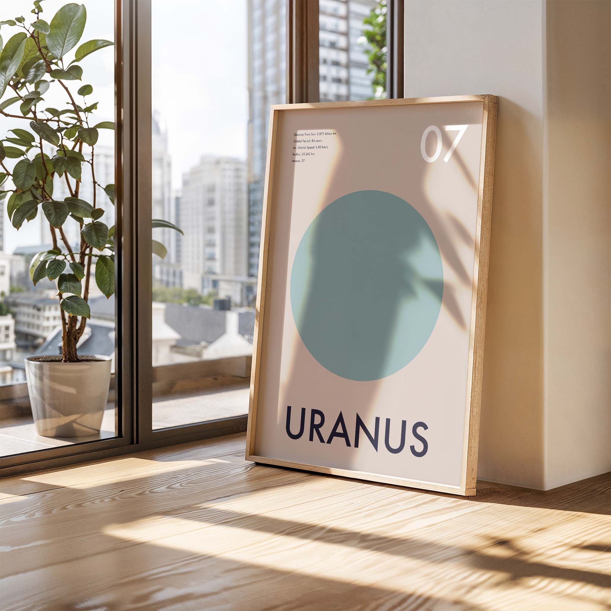Planet Uranus Art Print