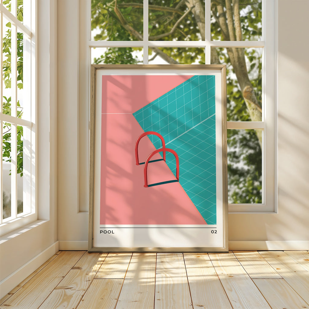 Pool Art Print