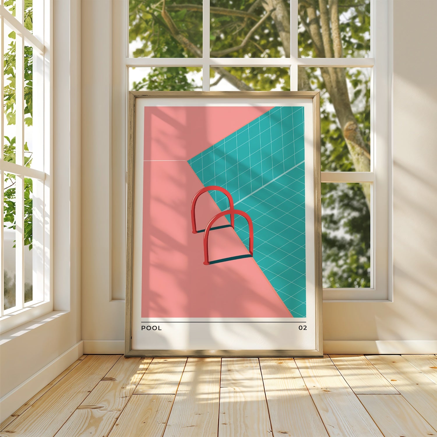 Pool Art Print