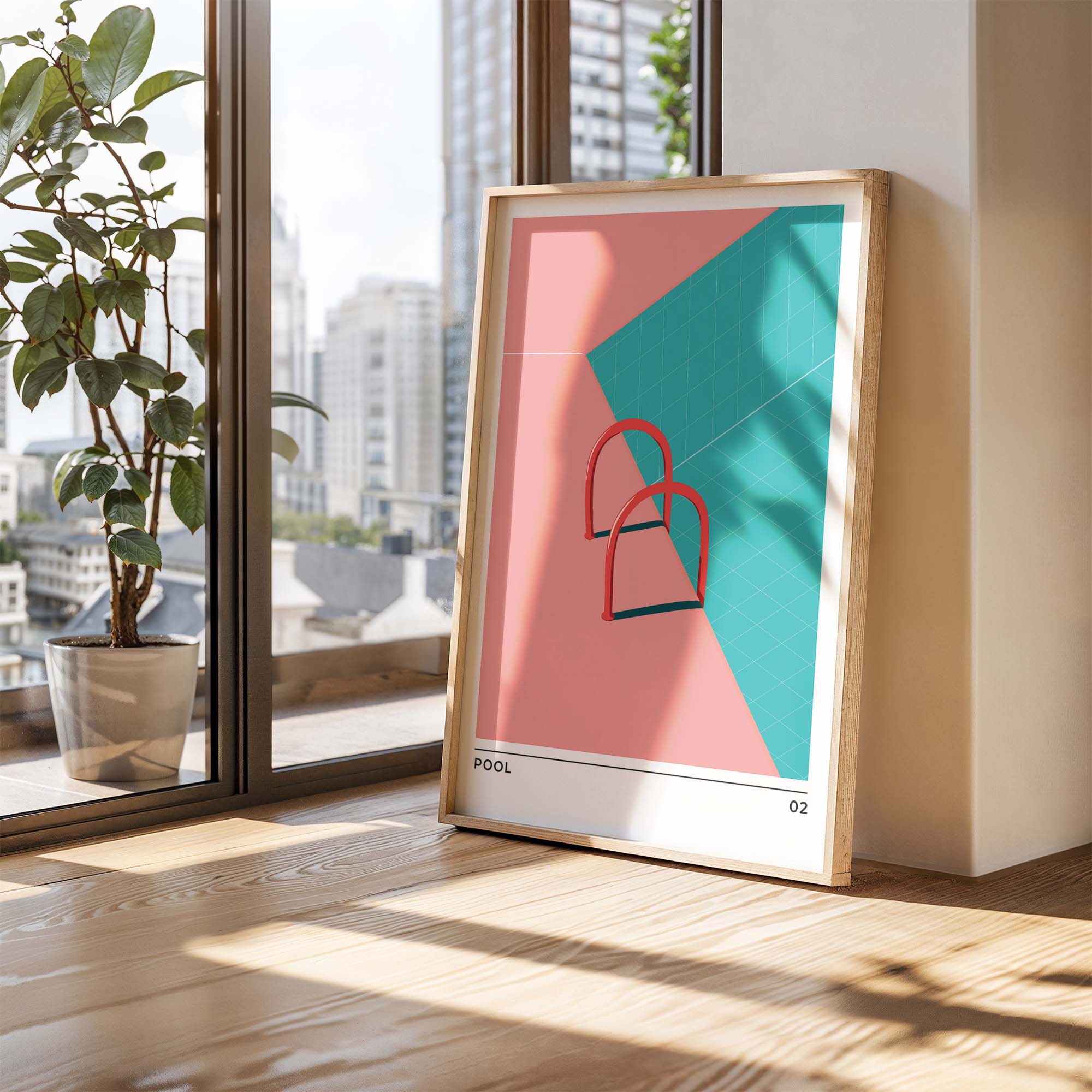 Pool Art Print
