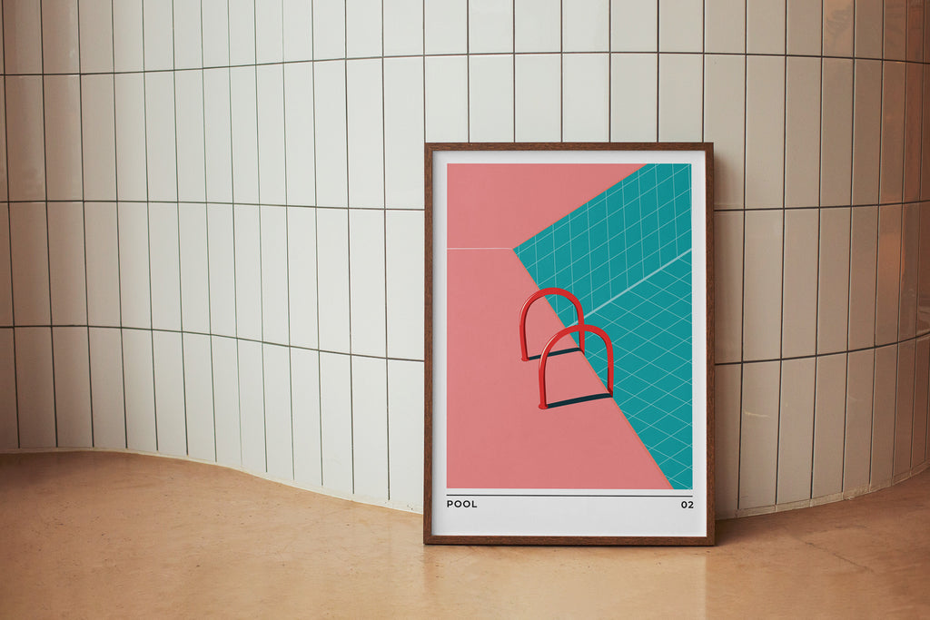 Pool Art Print
