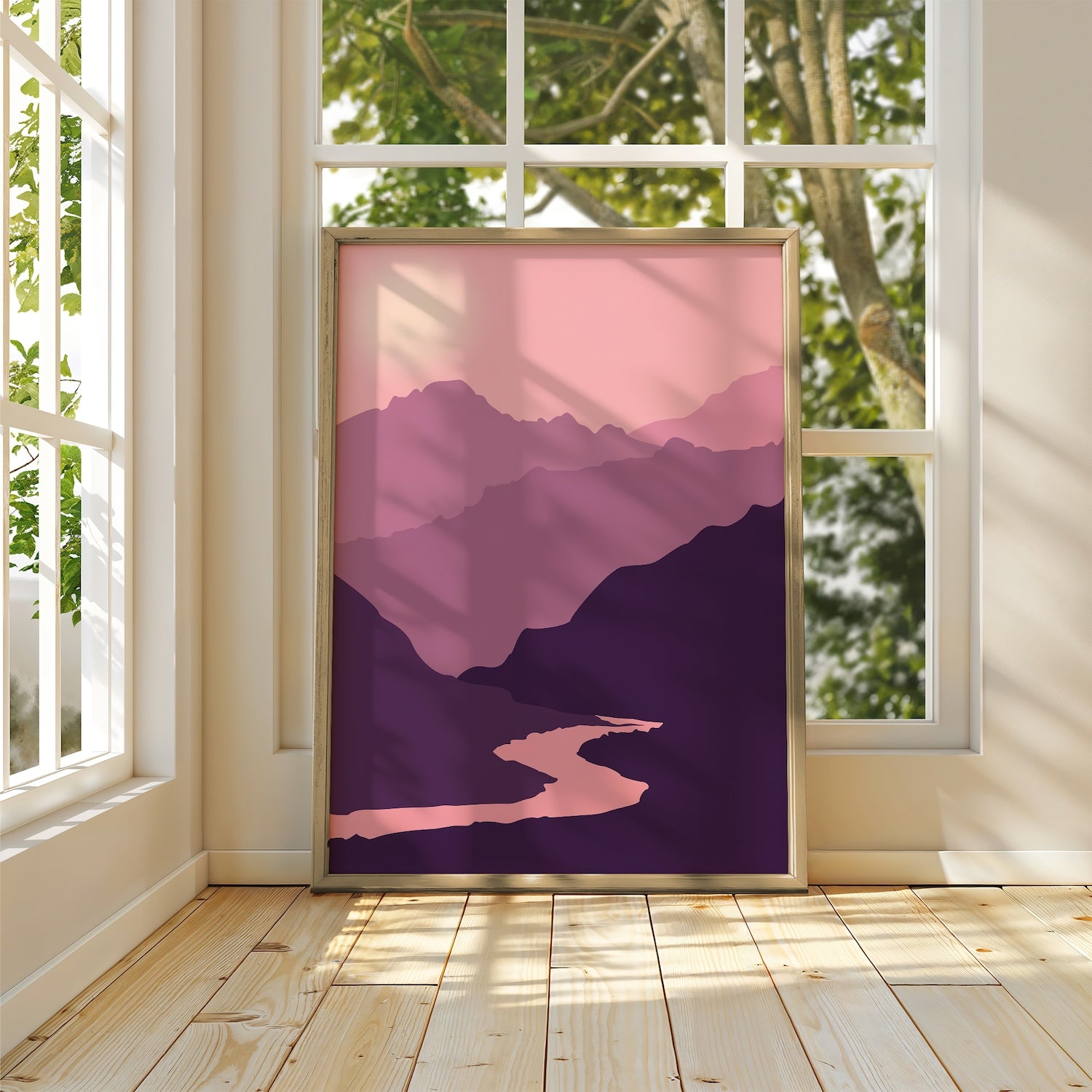 Purple Mist Art Print