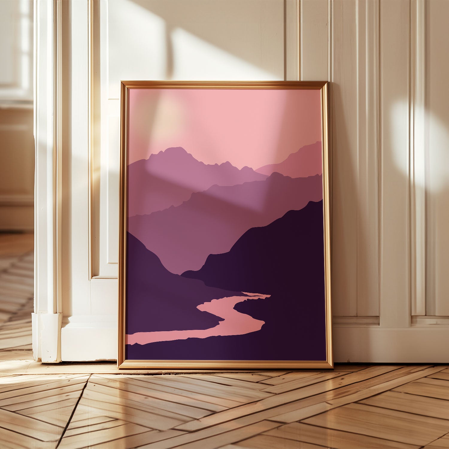 Purple Mist Art Print