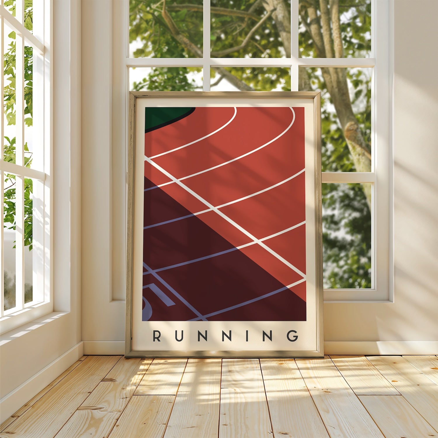 Running Art Print