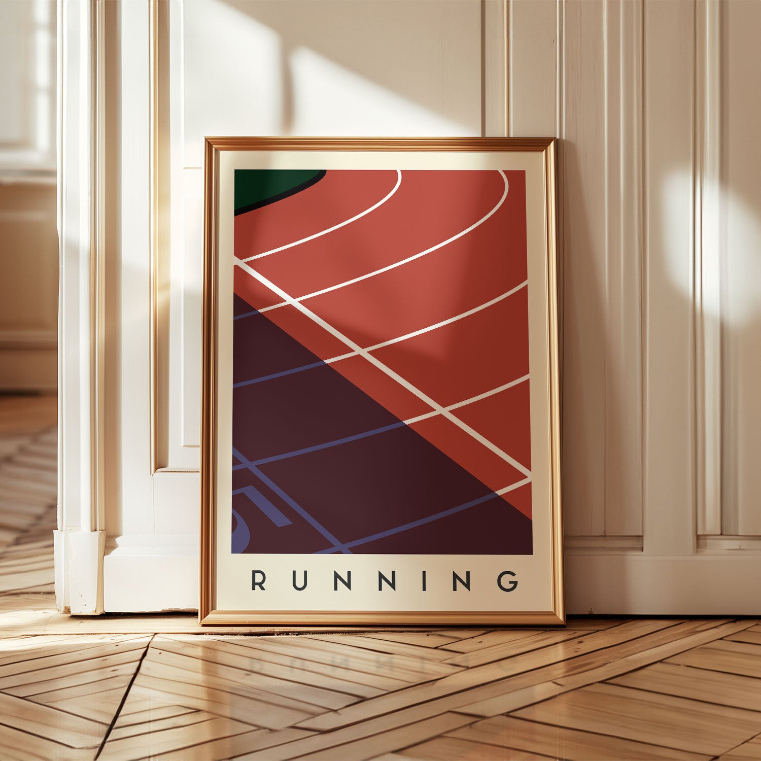 Running Art Print