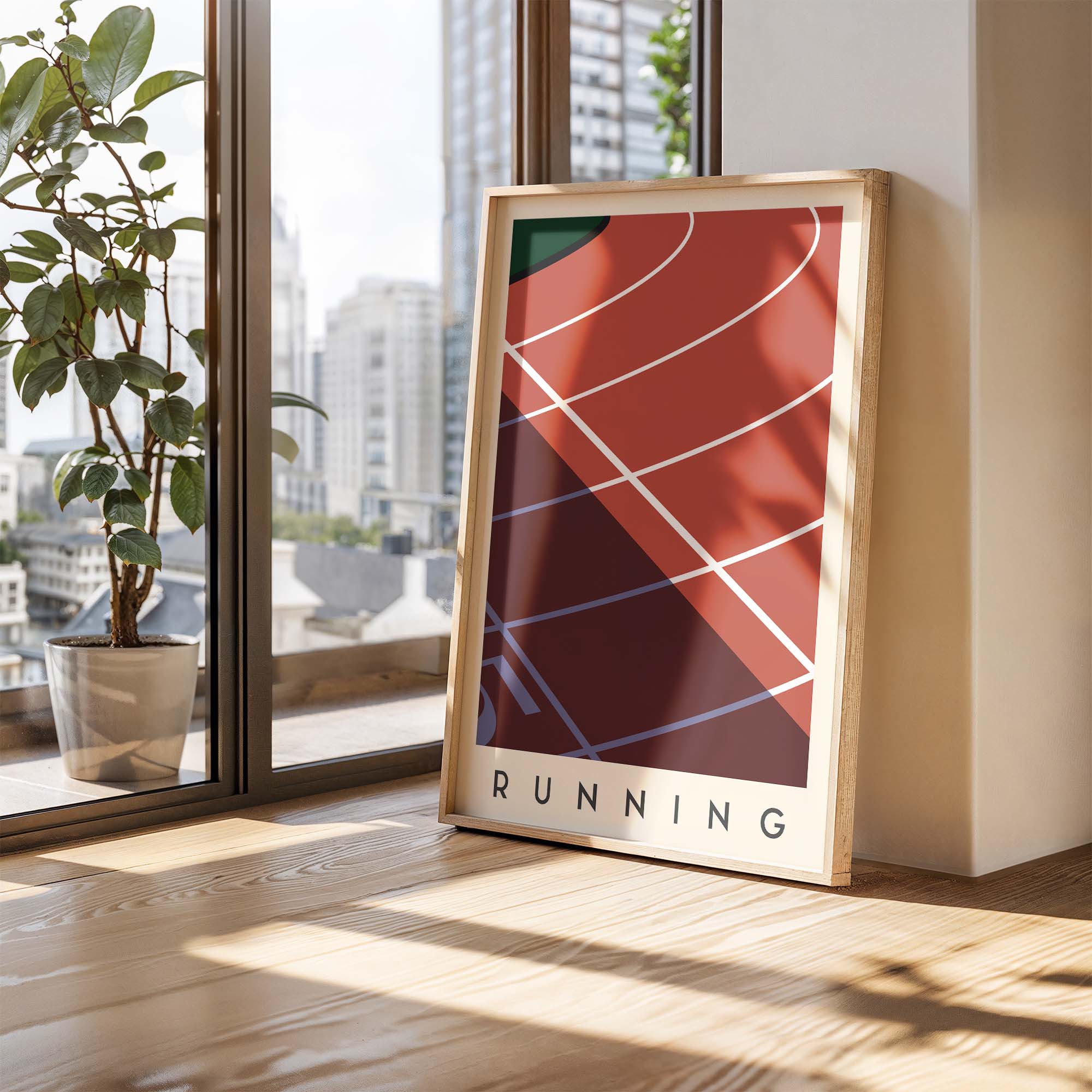 Running Art Print