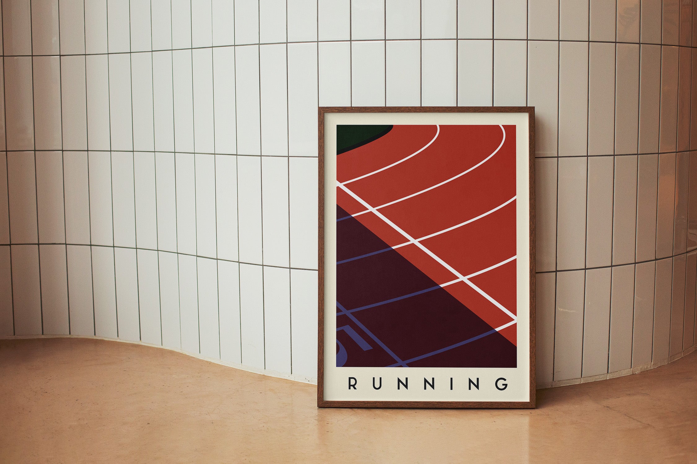 Running Art Print
