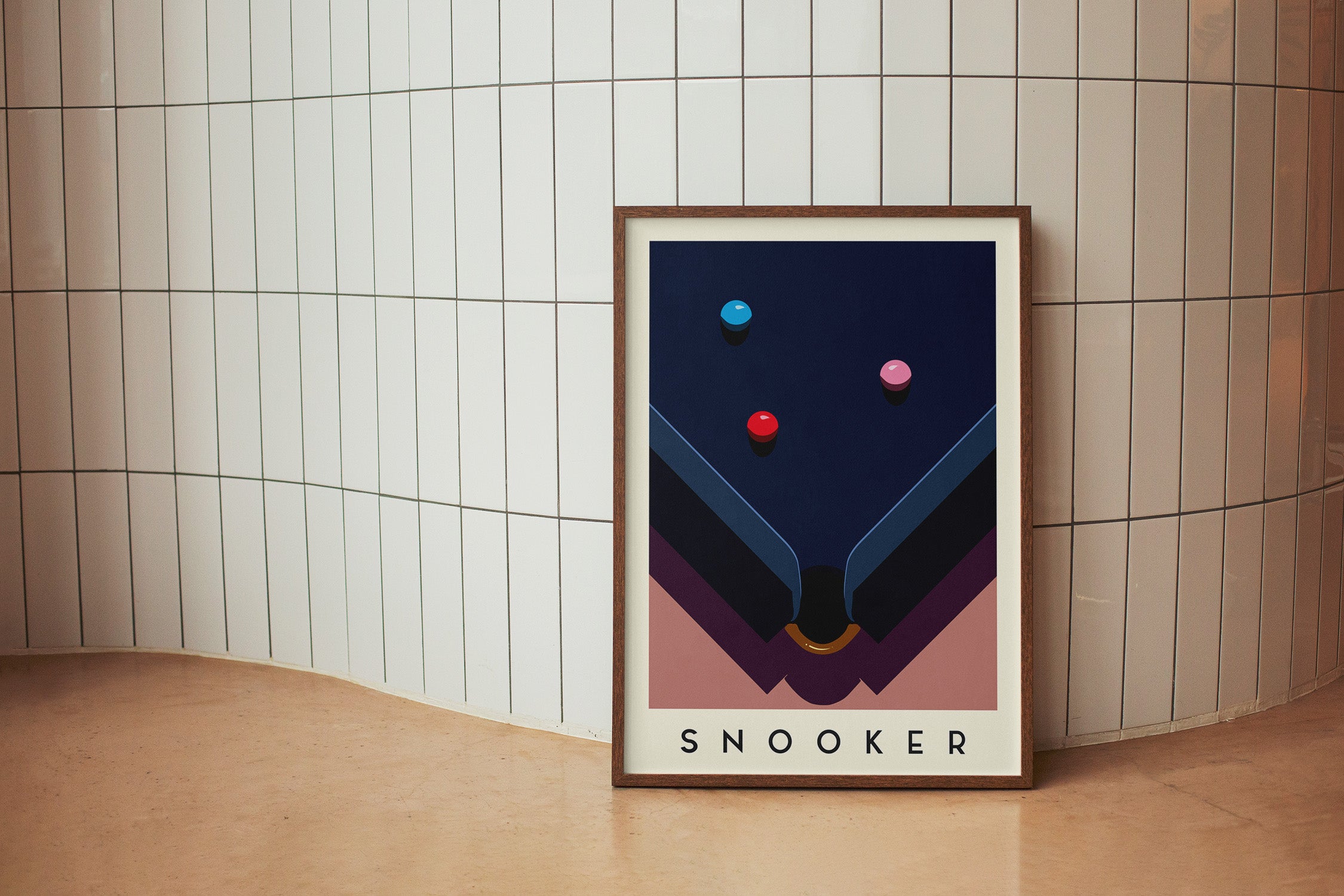 Snooker Art Print