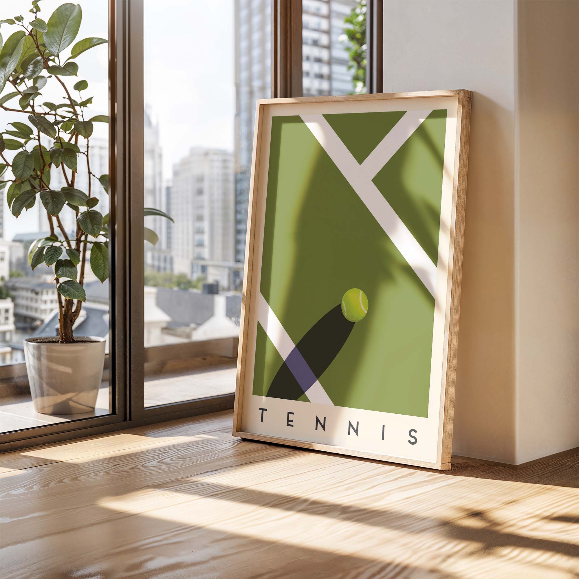 Tennis Art Print