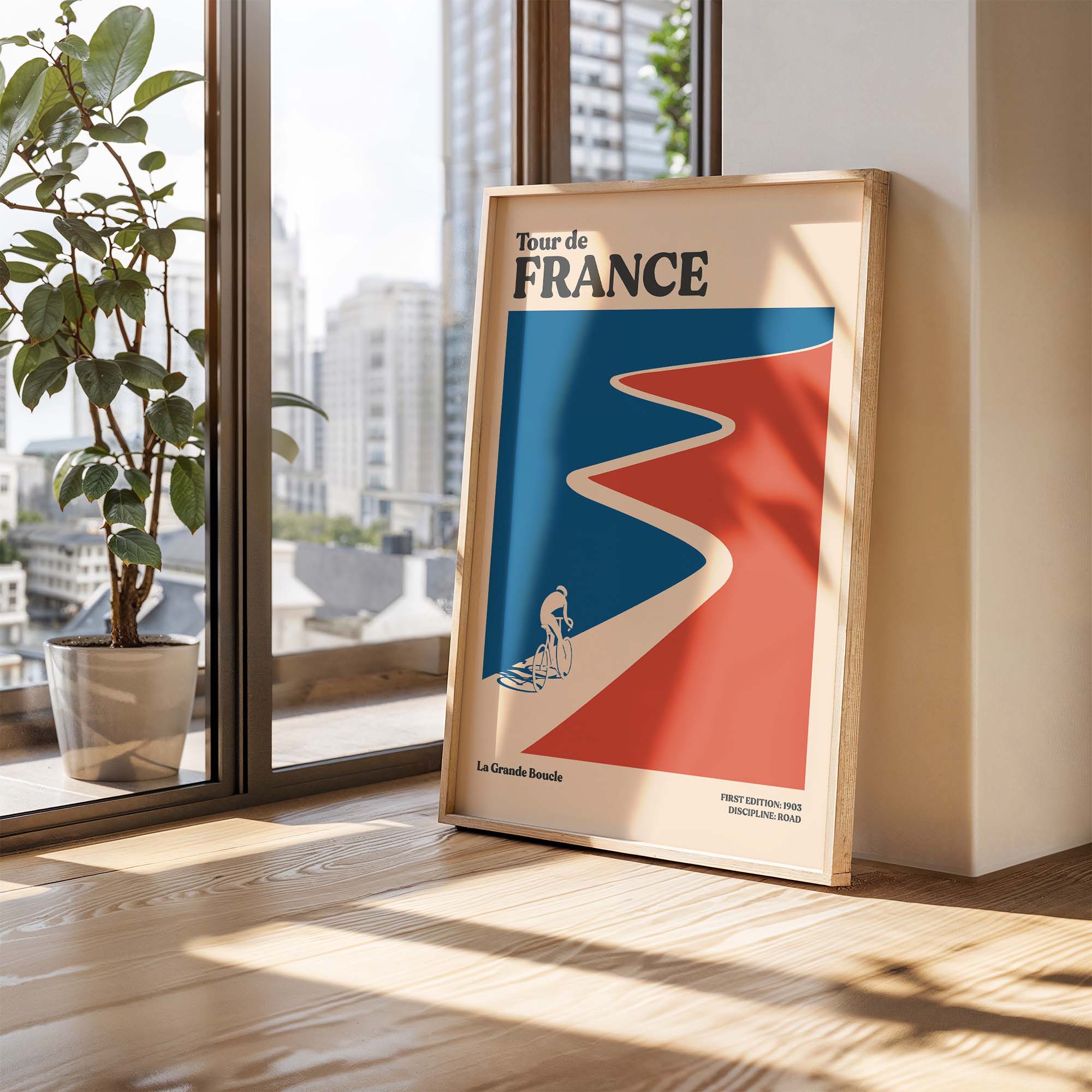 Tour de France Art Print