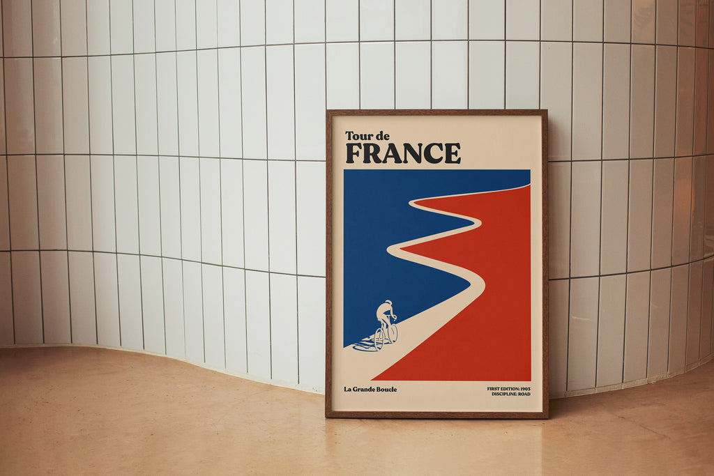 Tour de France Art Print