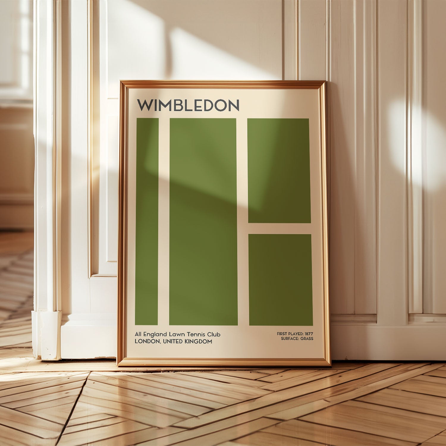 Wimbledon Tennis Art Print