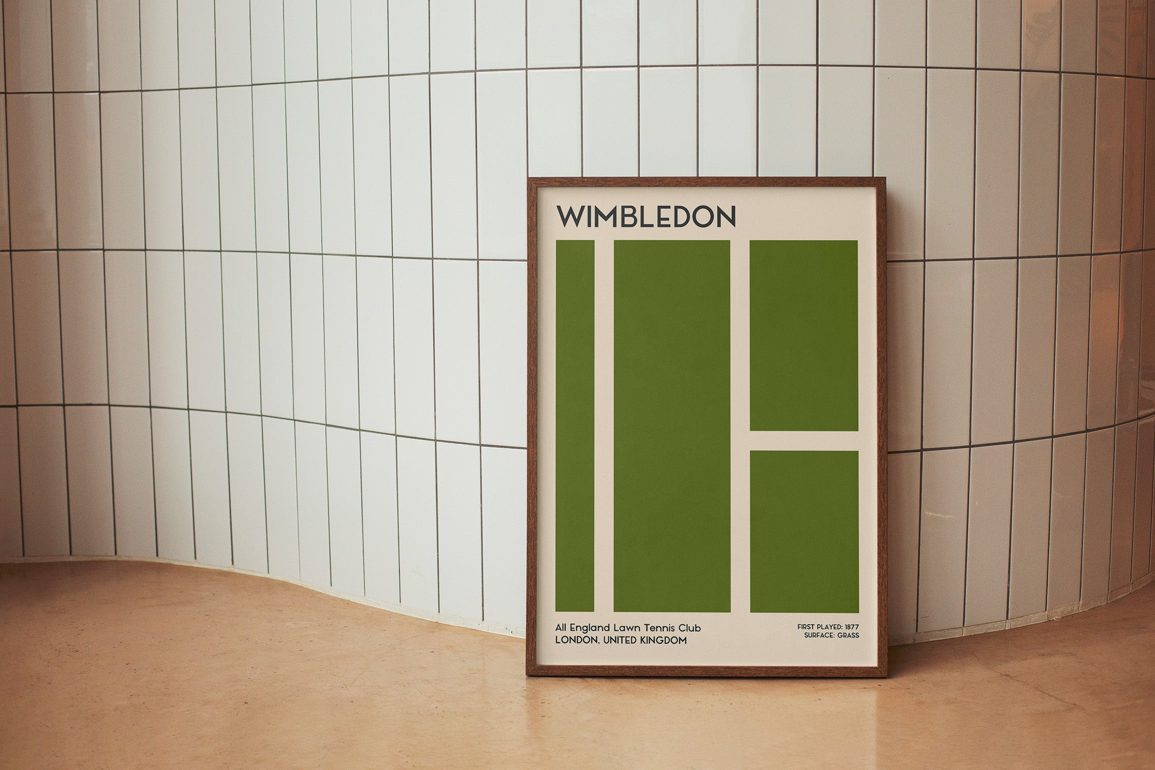 Wimbledon Tennis Art Print