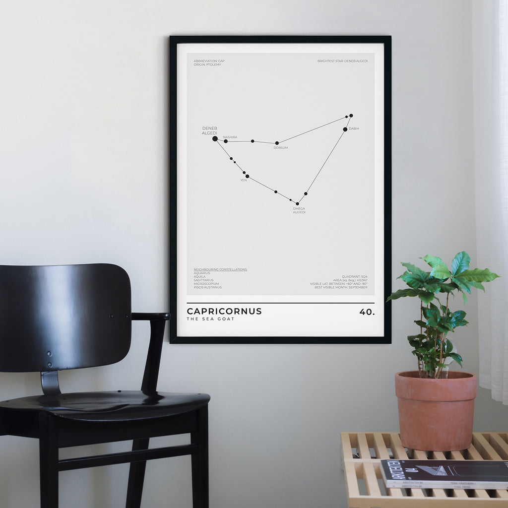 Capricornus Constellation Art Print