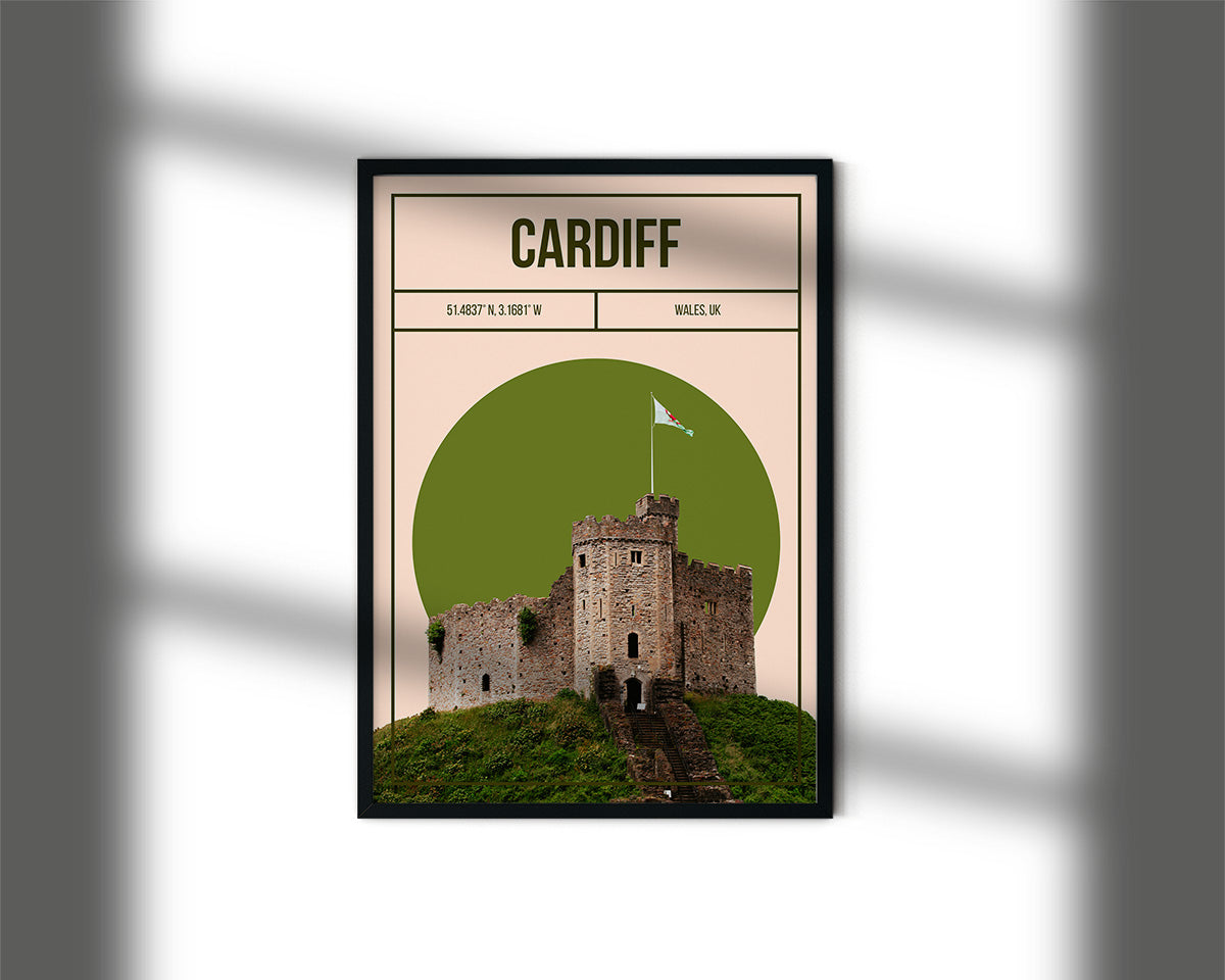 Cardiff Castle Art Print | MMart