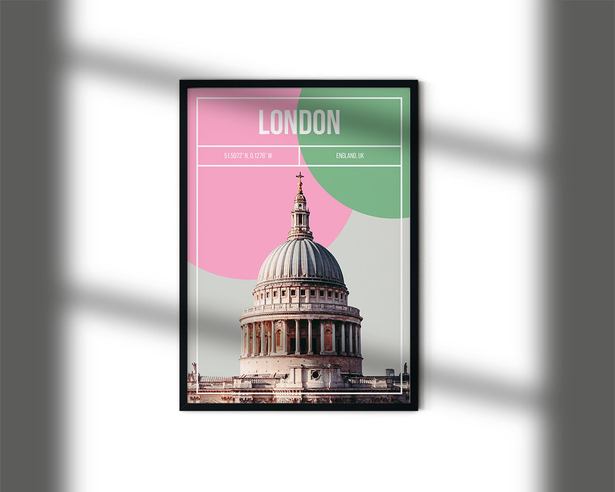London St. Paul’s Cathedral Art Print | MMart