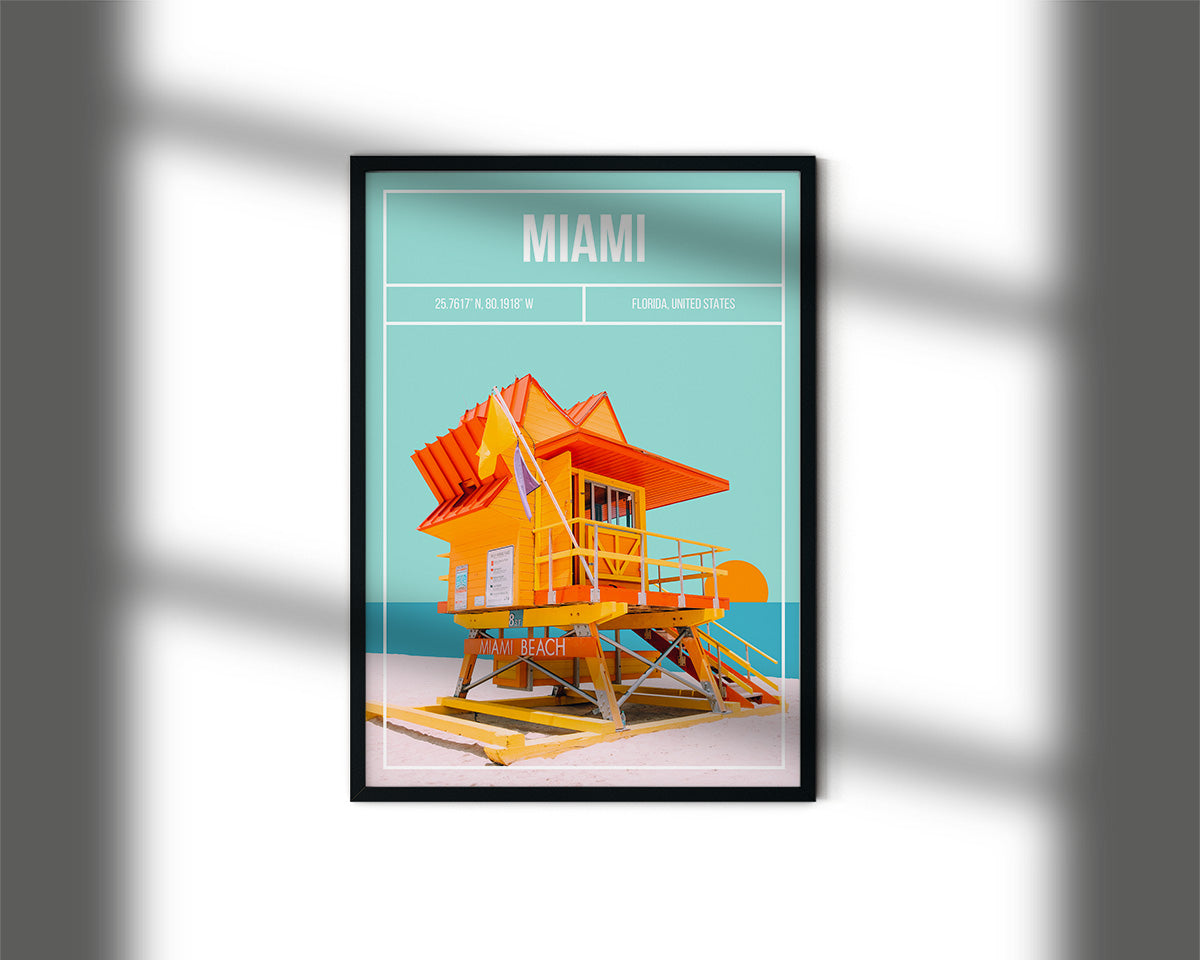 Miami Art Print | MMart