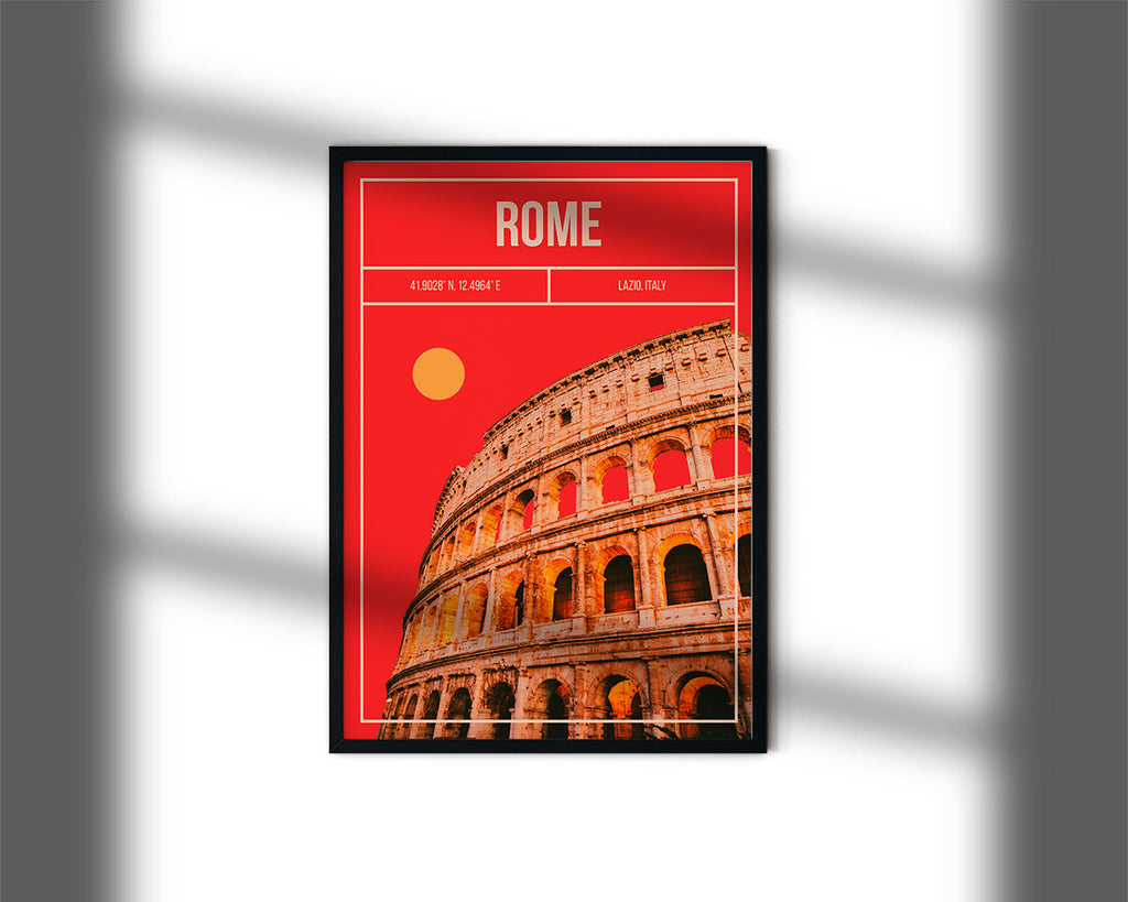 Rome Colosseum Art Print | MMart