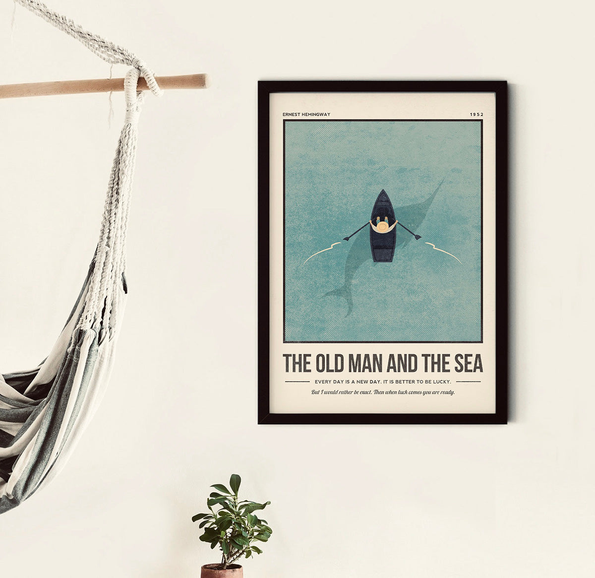 The Old Man and The Sea Art Print