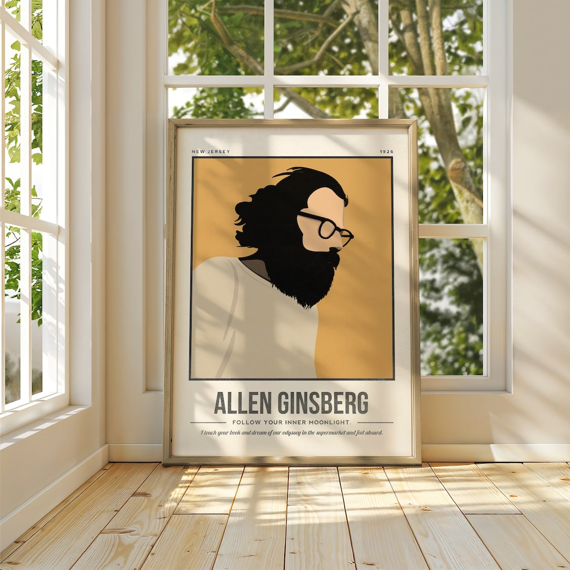 Allen Ginsberg Art Print