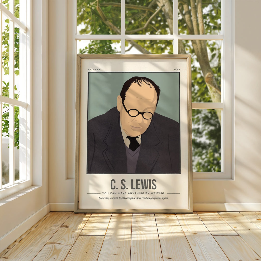 C.S. Lewis Art Print